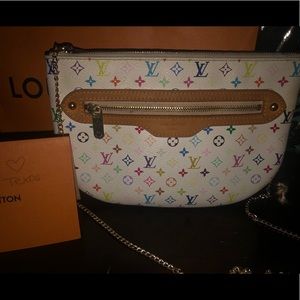 Limited edition Louis Vuitton plate gm multicolor